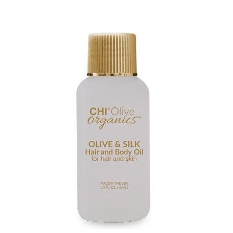CHI Organics Olive Olive & Silk Hair and Body oil - vlasový a tělový olej 15ml