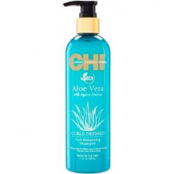 CHI Aloe Vera Curls Defined Enhancing Shampoo 340ml