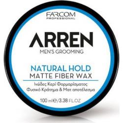 ARREN Men’s Grooming Matte Fiber Wax Natural Hold 100ml